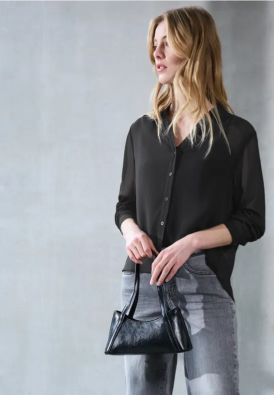Street One Studio Chiffon overhemd blouse