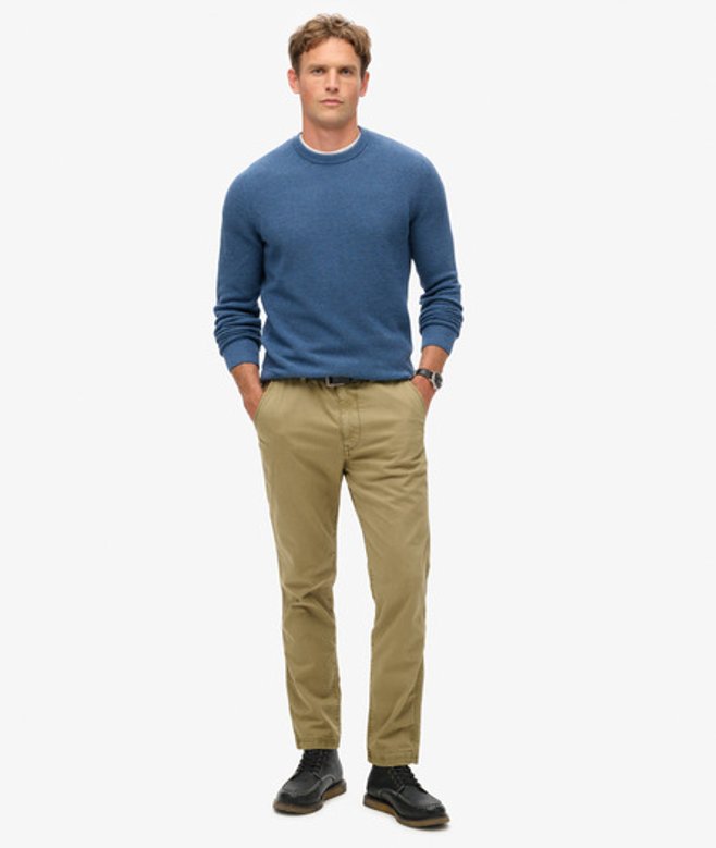 Superdry International Chinobroek Khaki