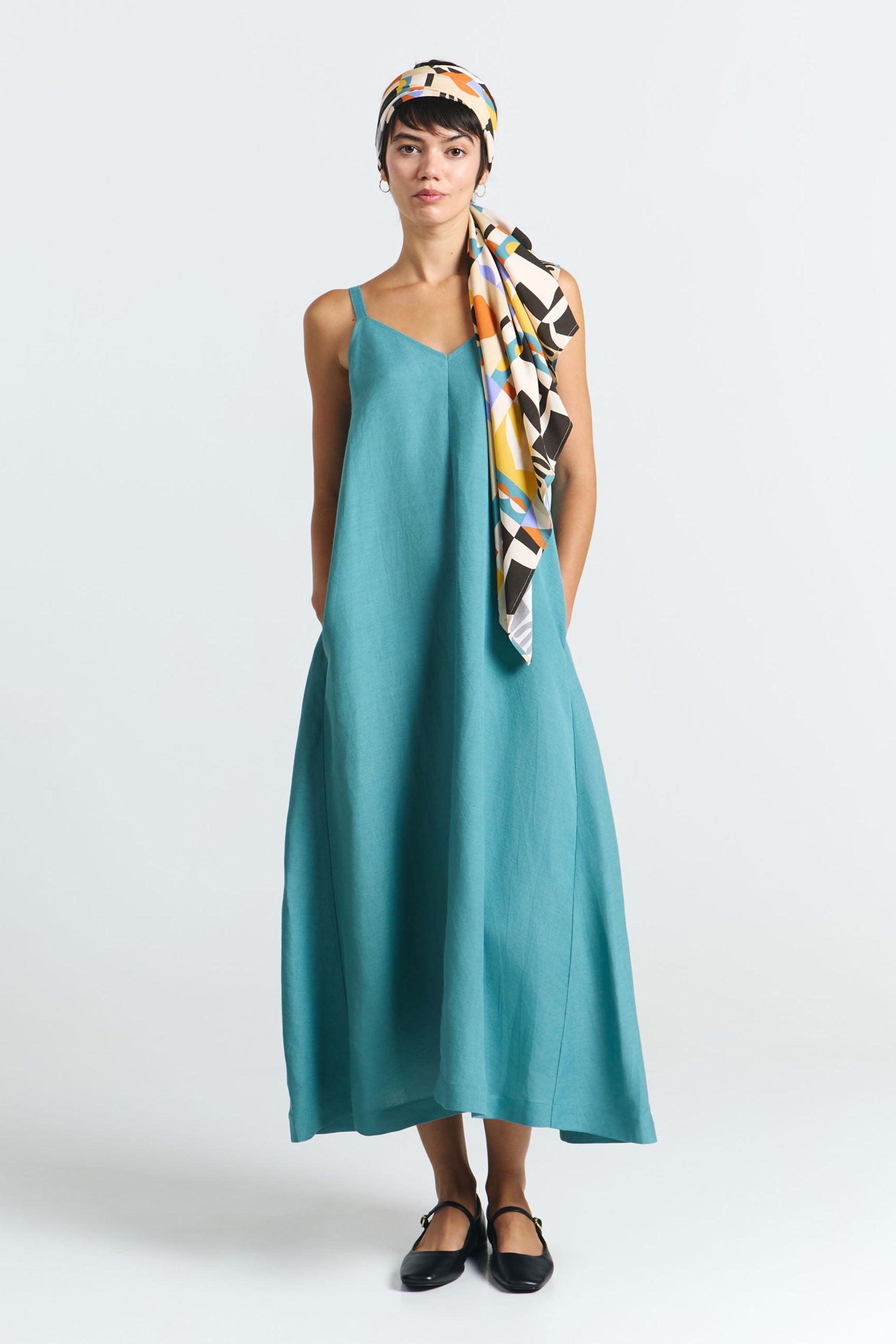 SUITE13LAB Damen vegan Kleid Nagua Blau