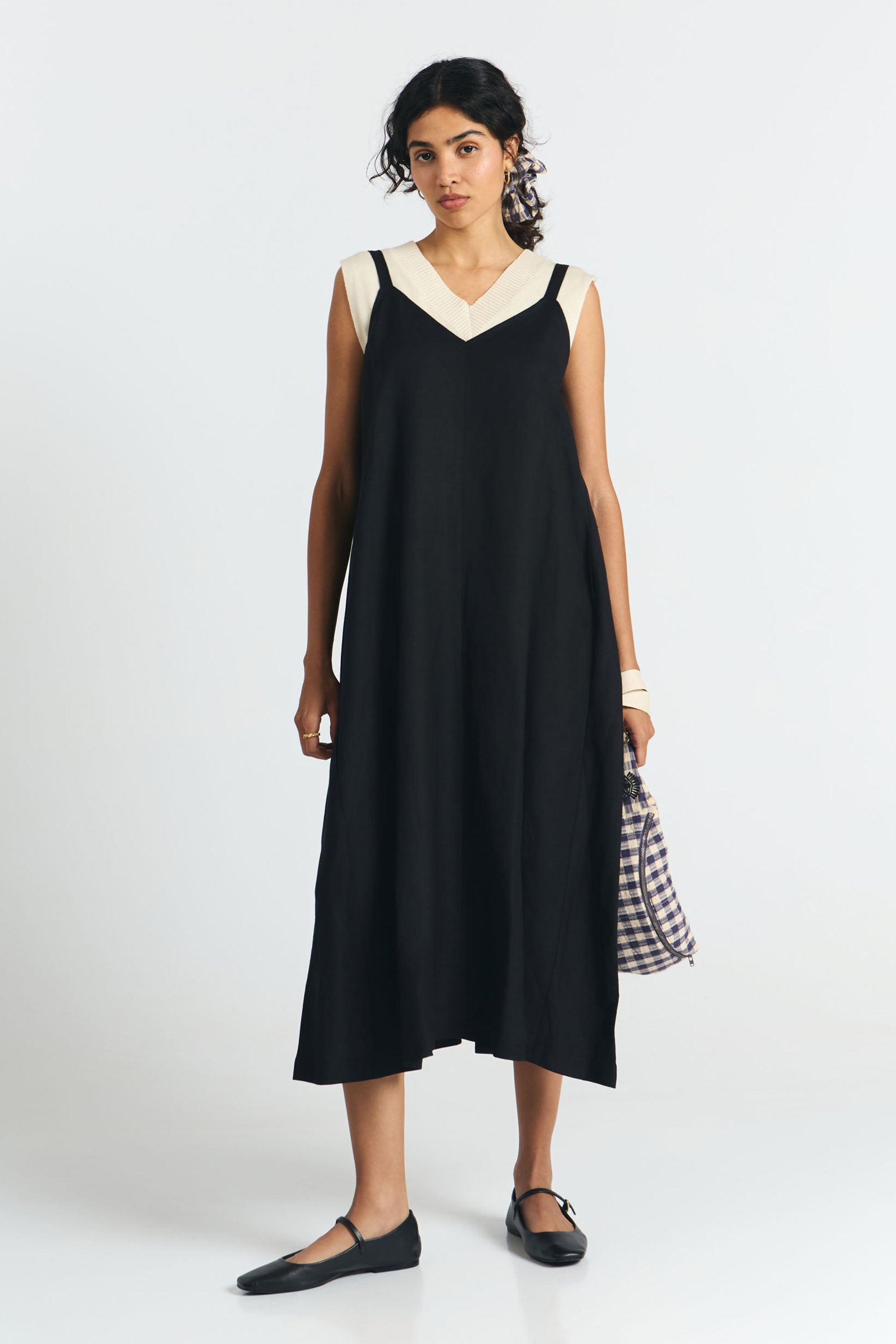 SUITE13LAB Damen vegan Kleid Nagua Schwarz