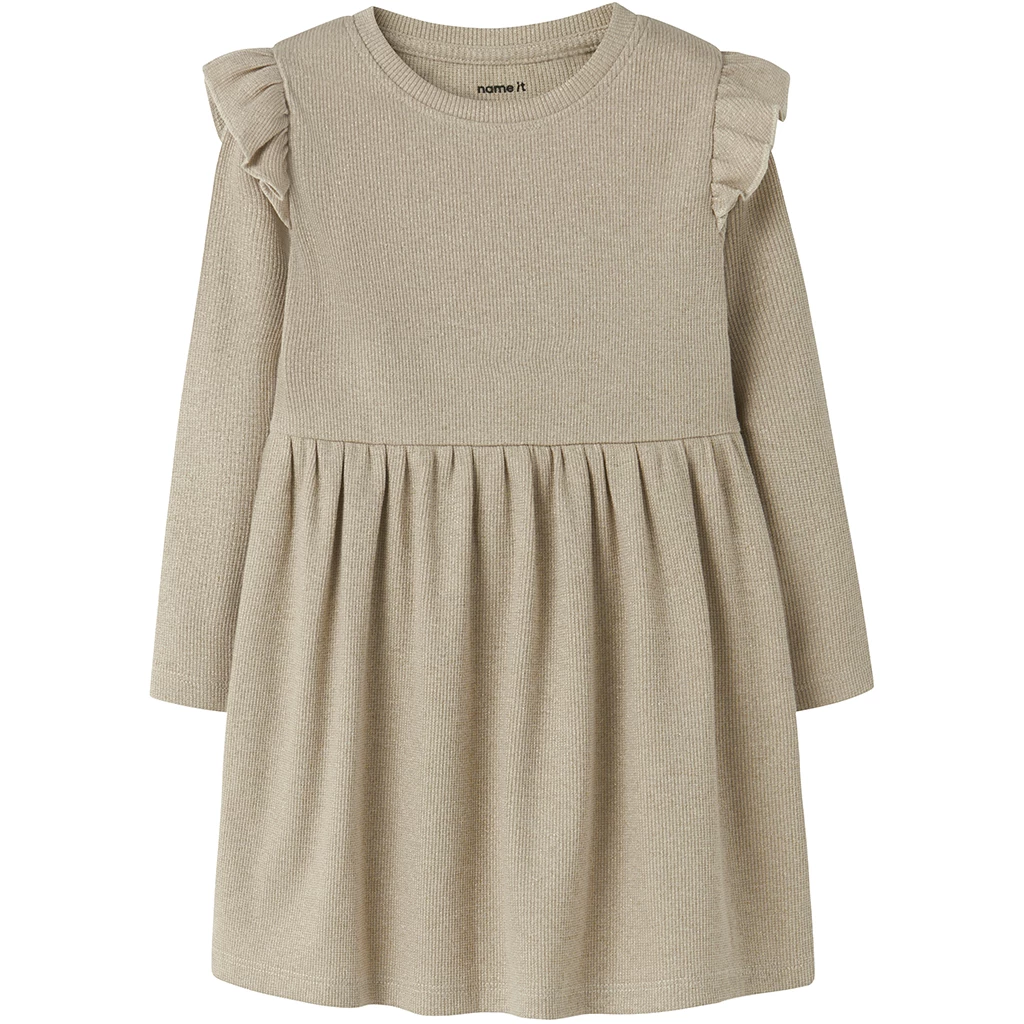 Name It-collectie Jurk rib Siclo (cement)