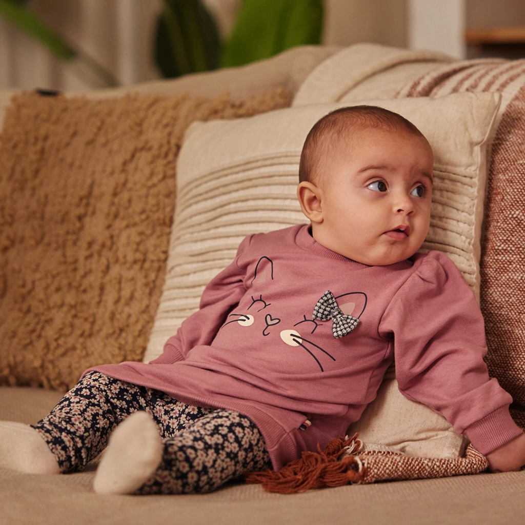 Dirkje-collectie Jurk (mauve)