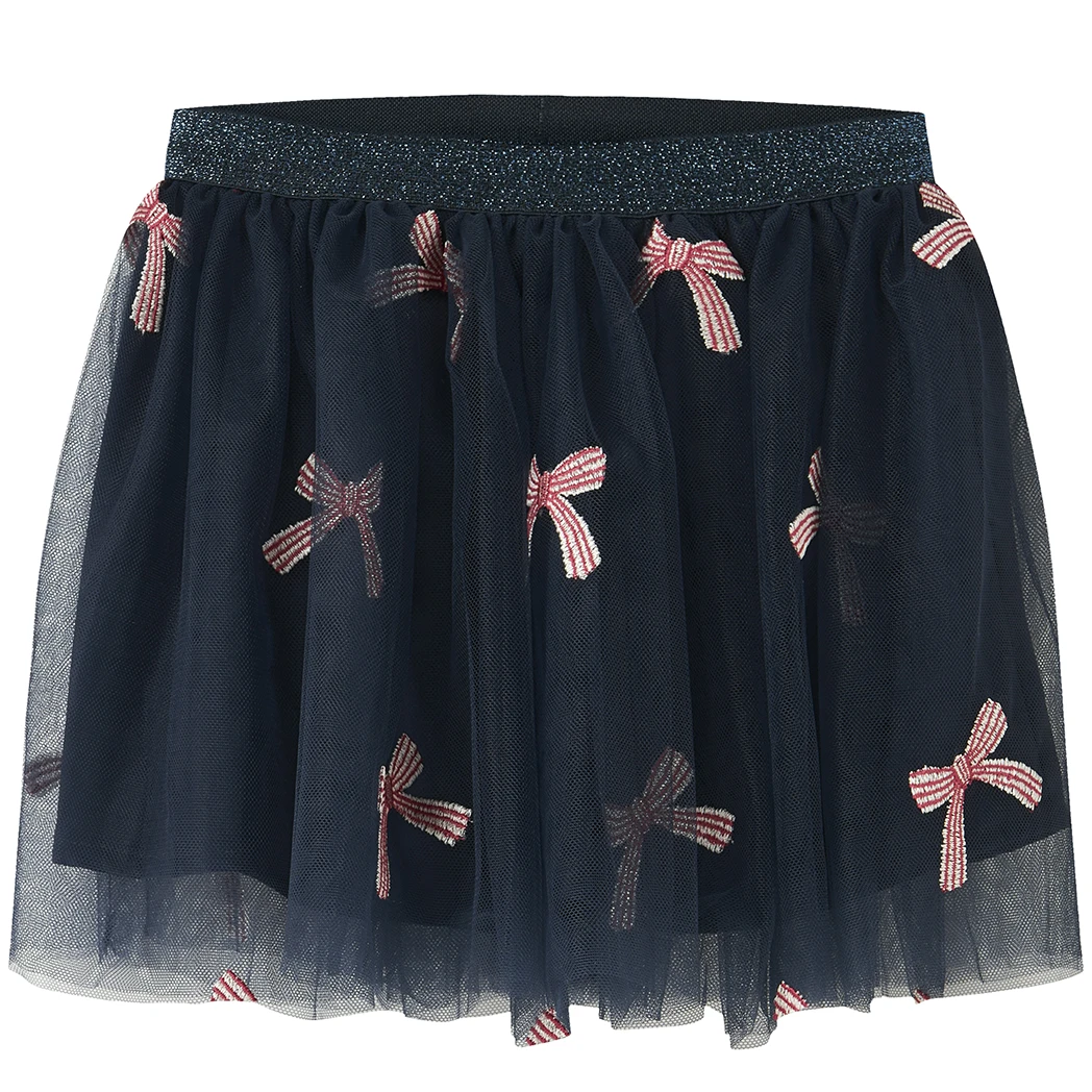 Name It-collectie KERST rokje tulle Veross (navy blazer christmas bow)