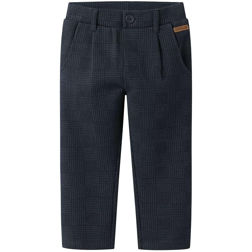 Name It-collectie Nette broek sweat Robino (navy blazer check)