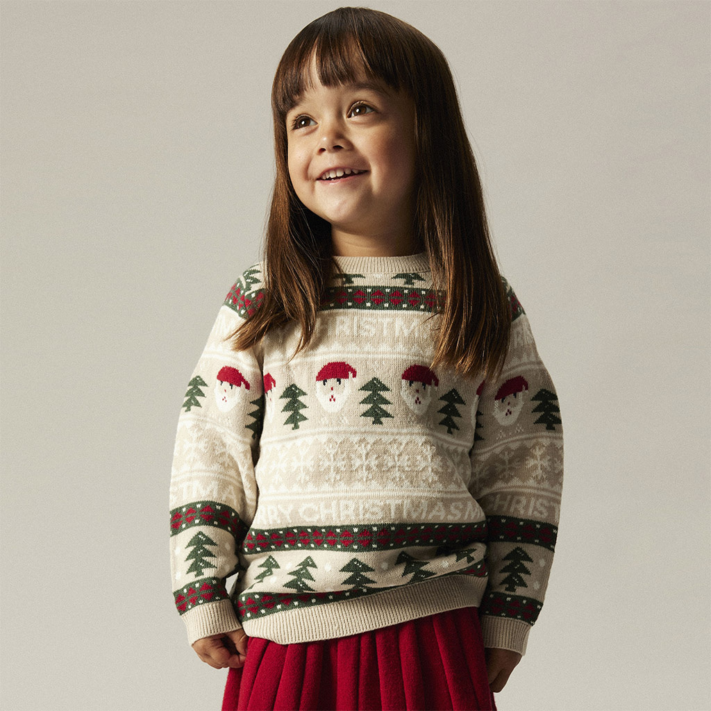 Name It-collectie KERST gebreide trui Rastokka (peyote)