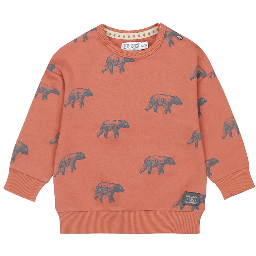 Dirkje-collectie Trui Rust