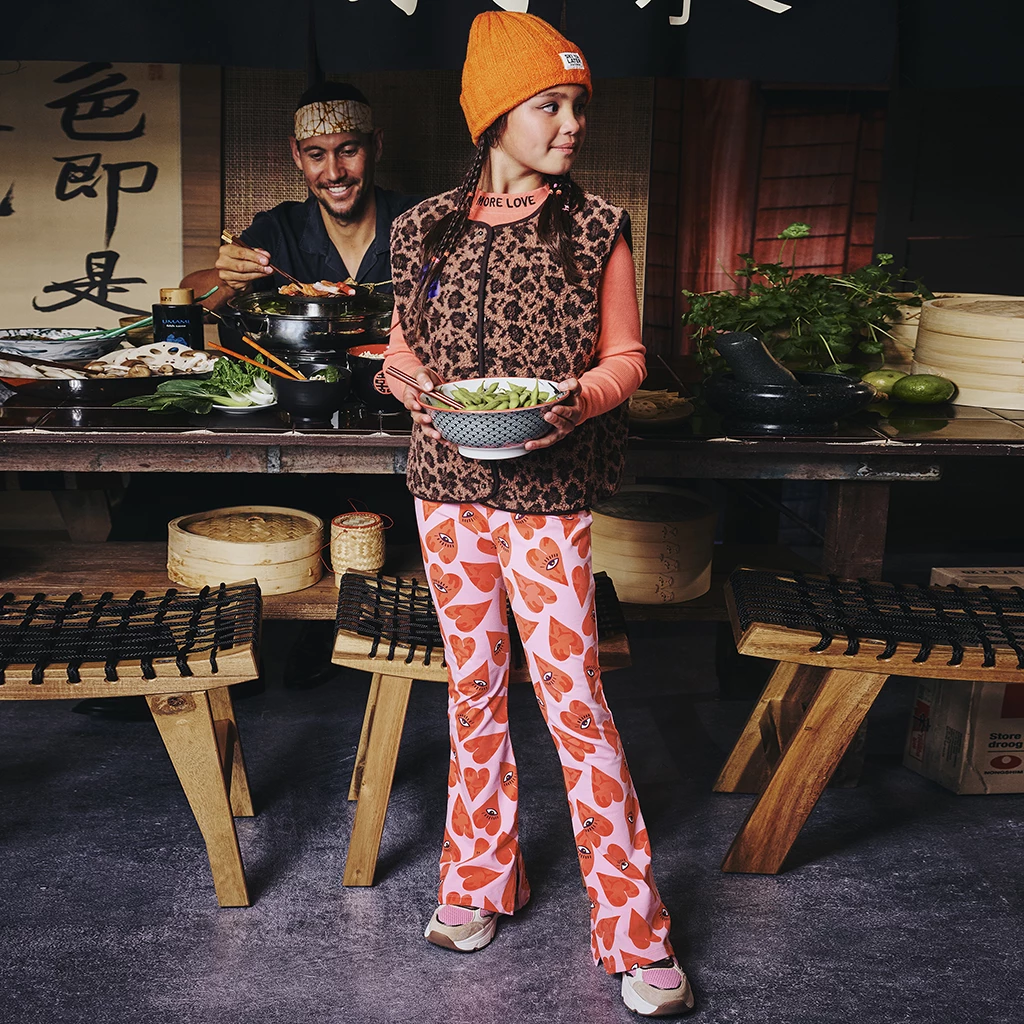 Z8-collectie Broek FLARED Sille (sorbet pink)