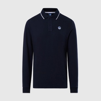 North Sails Polo Shirt Lange Mouw  POLO LONG SLEEVE