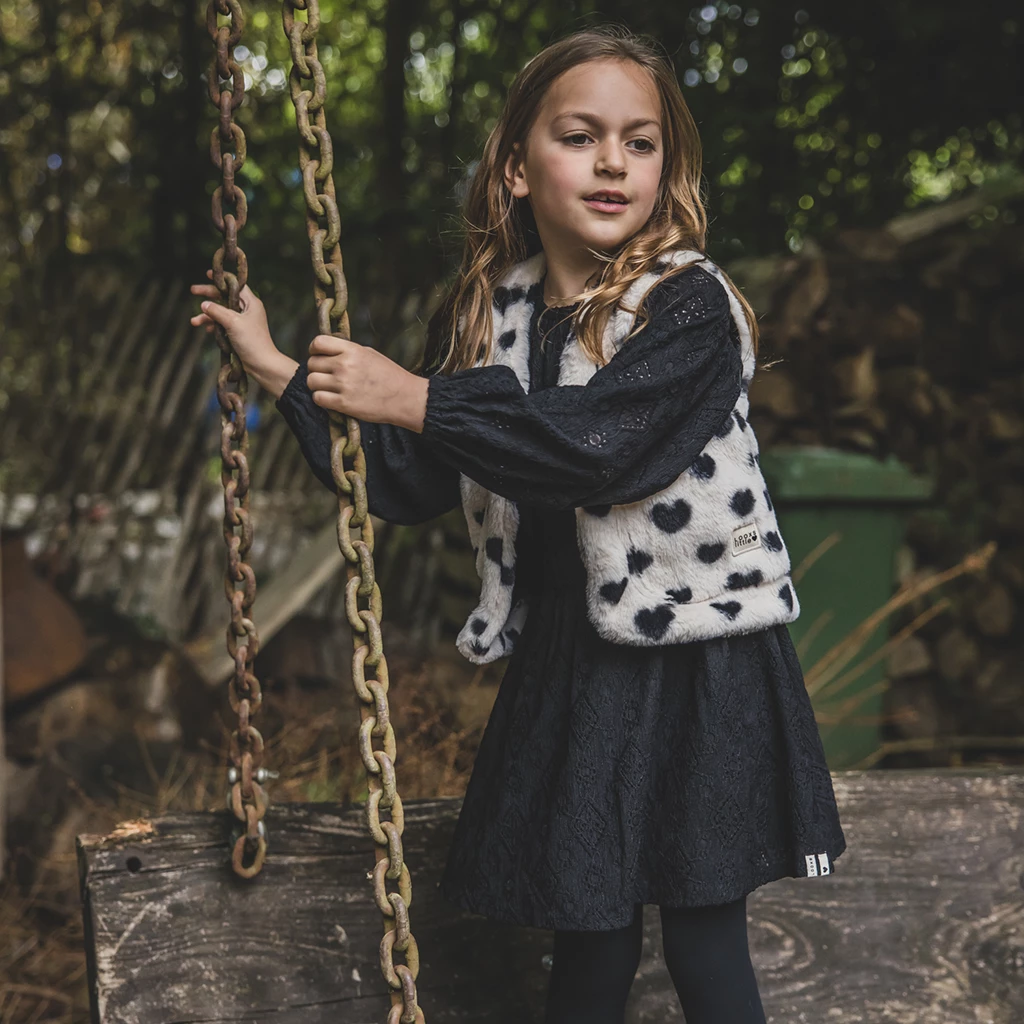 Looxs-collectie Jurk (pebble black)