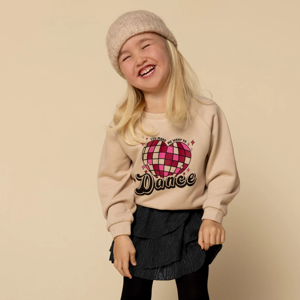 Looxs-collectie Trui lurex (champagne)