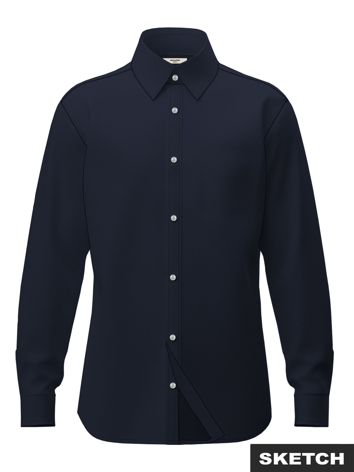 Jack and Jones Jprblaactive Stretch Ls Shirt Sn