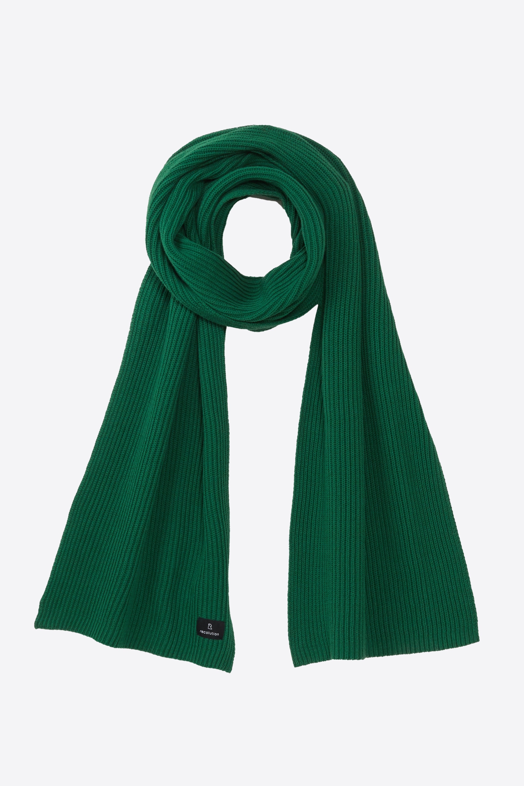Recolution Herren vegan Halstuch Heloconia TiefgrÃ¼n