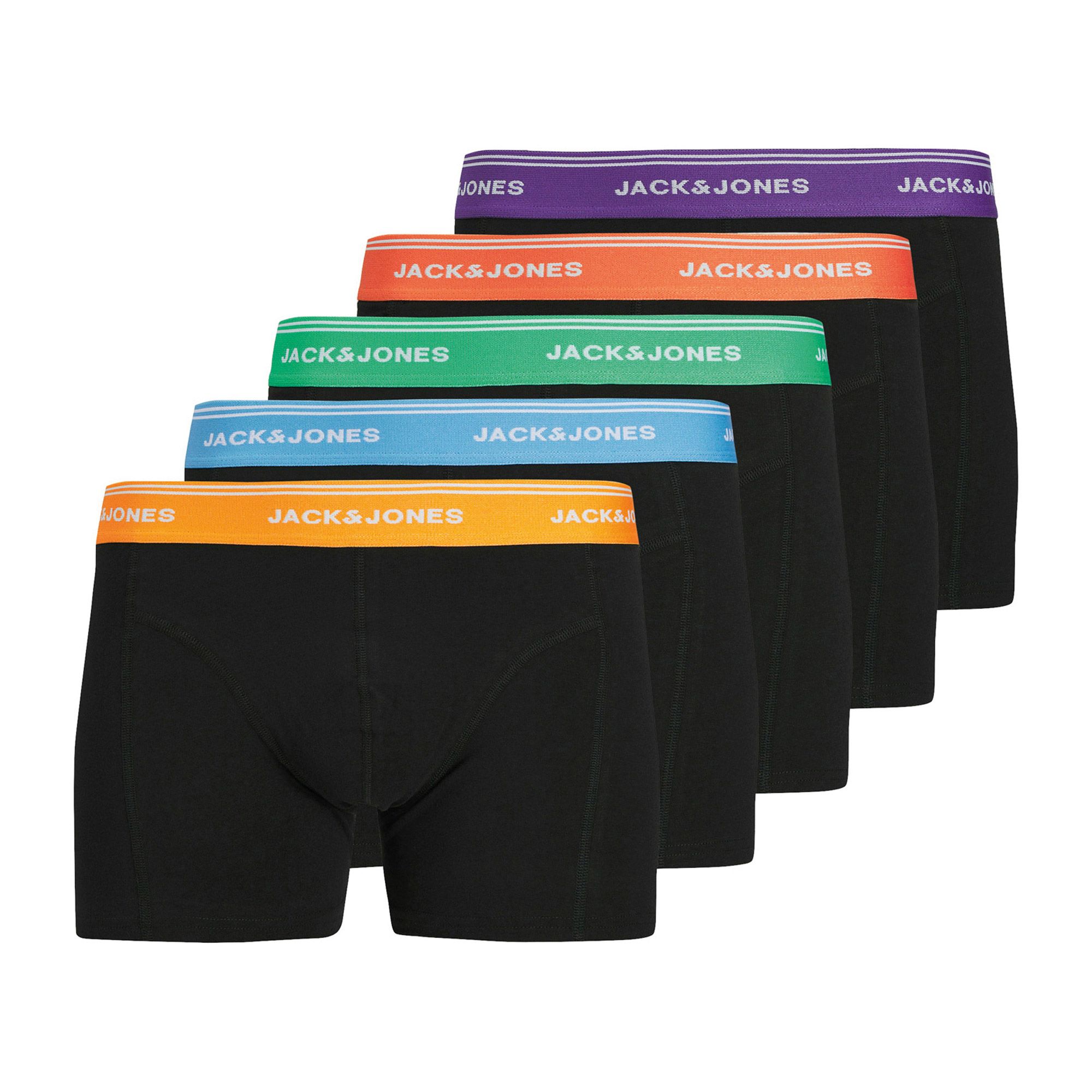 Jack & Jones Dawson Solid Trunk Boxershorts Junior (5-pack)