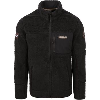 Napapijri Fleece Jack  Vest Yupik Fleece Zwart
