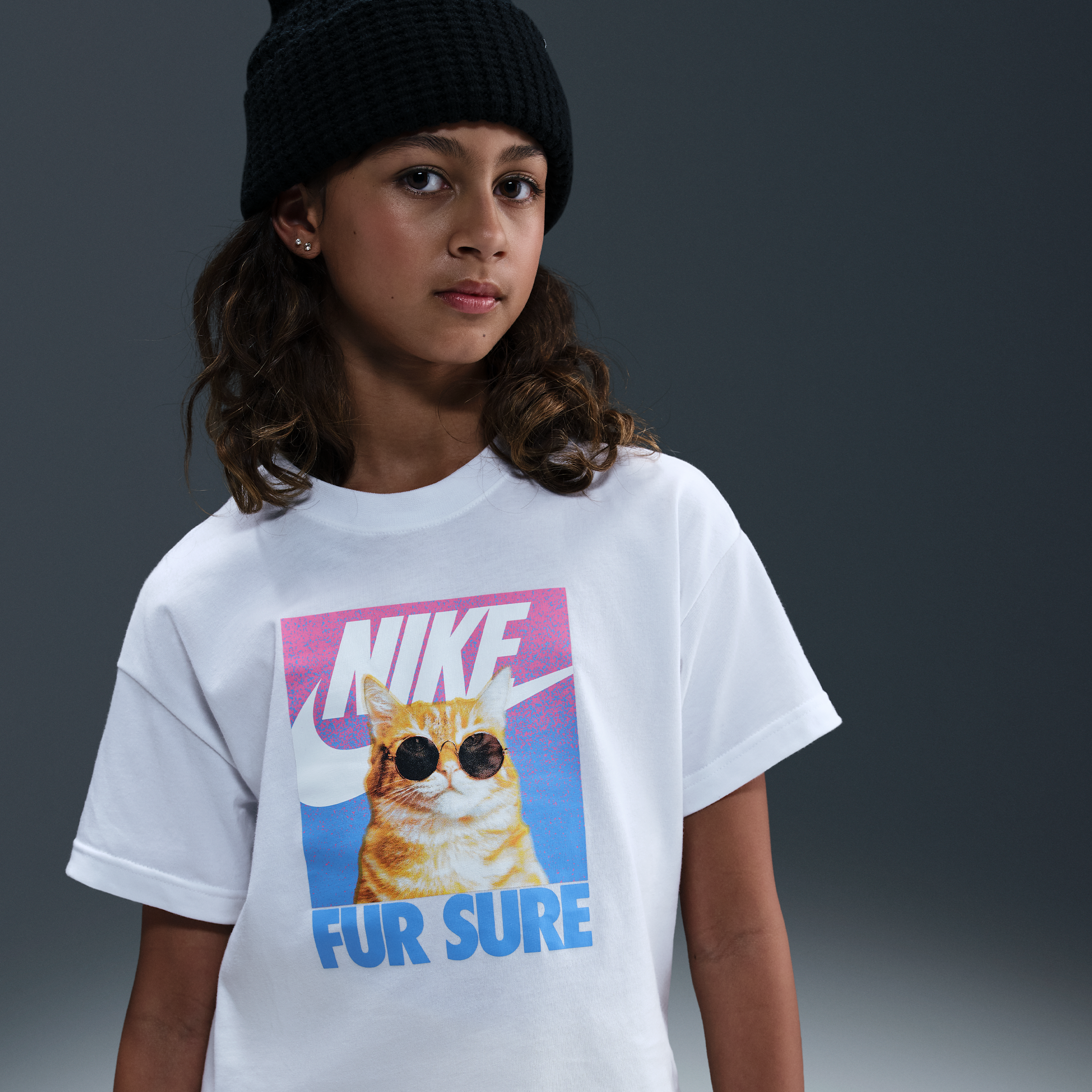 Nike T-shirt voor meisjes - Wit
