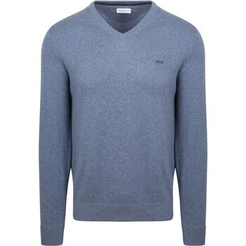 Mcgregor Trui  Trui Merino Blend V-Hals Vintage Blauw