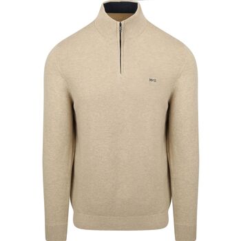 Mcgregor Trui  Half Zip Trui Merino Blend Structure Sand