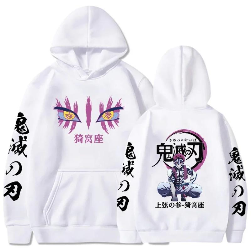 A Good-Looking T-shirt Japanse Anime Herfst Nieuwe Hoodies voor Mannen Akaza Manga Grafische Streetwear Pullover Hoodie Lange Mouw Hoodie L