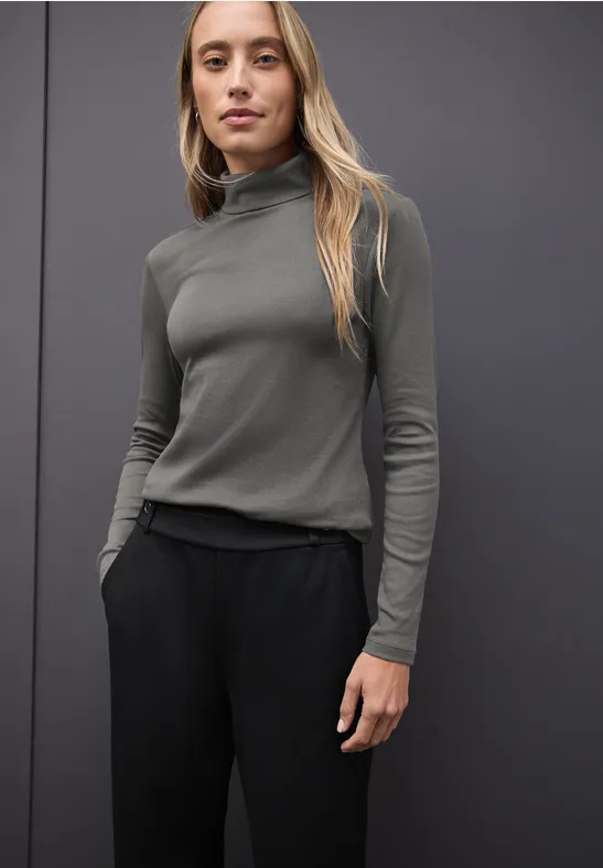 STREET ONE Shirt met lange mouwen