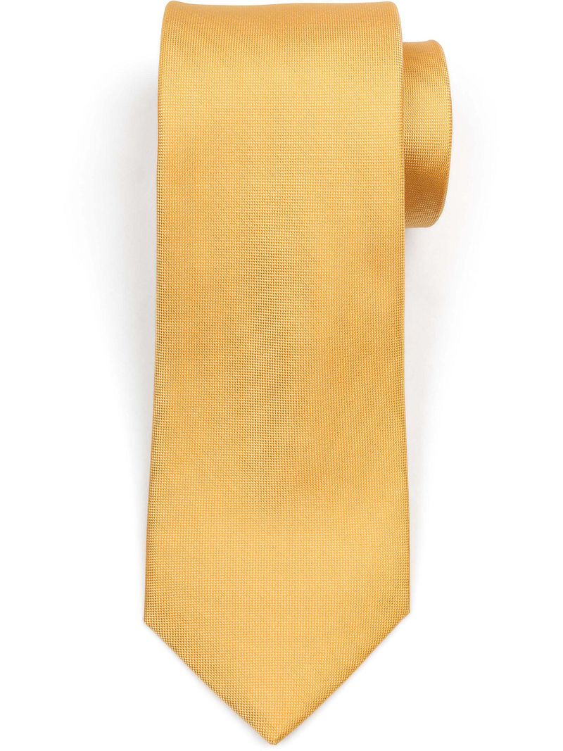 Suitable Zijde Stropdas Geel -