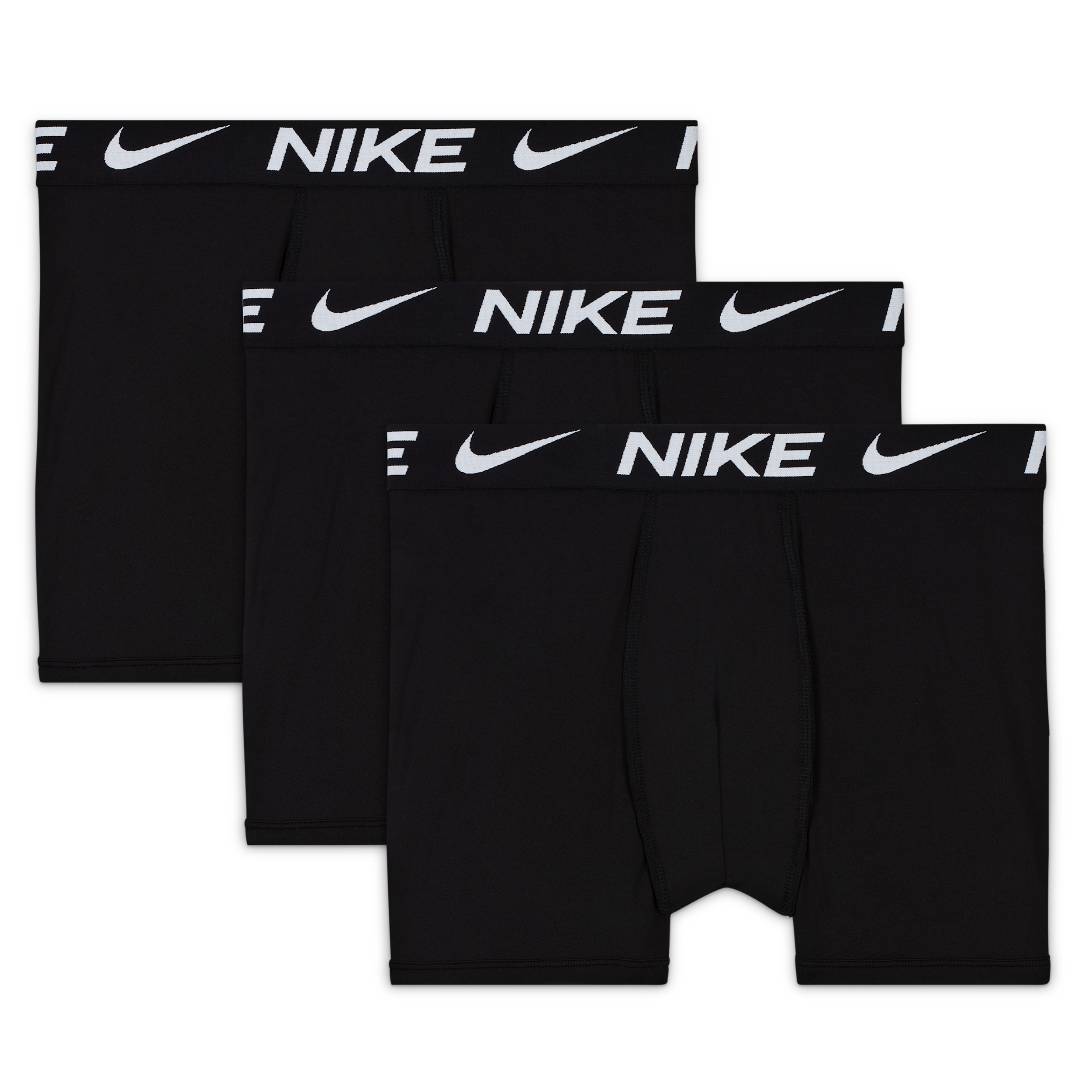 Nike Dri-FIT Essentials boxershorts voor kids (3 stuks) - Zwart