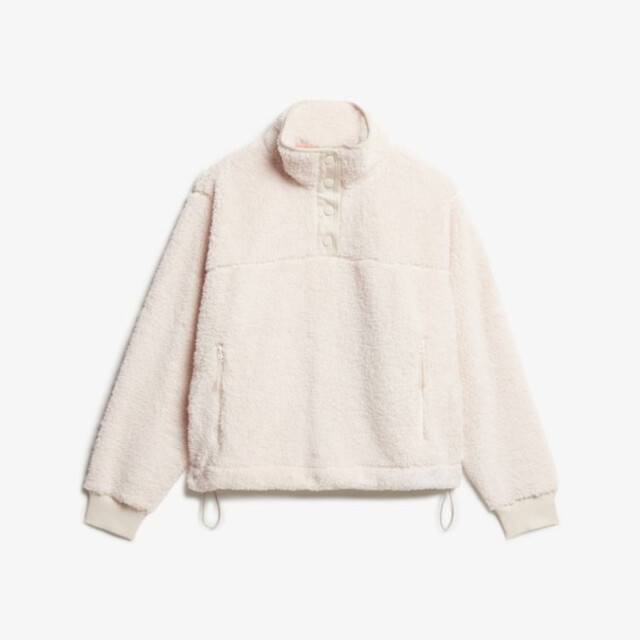 Superdry Fleecetrui SUPER SOFT HENLEY