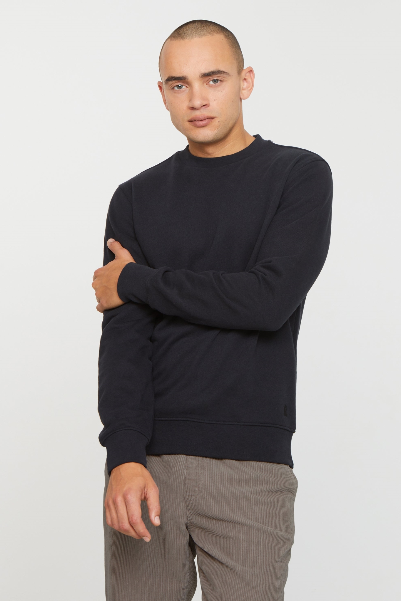 Recolution Herren vegan Sweatshirt Tamarillo Schwarz