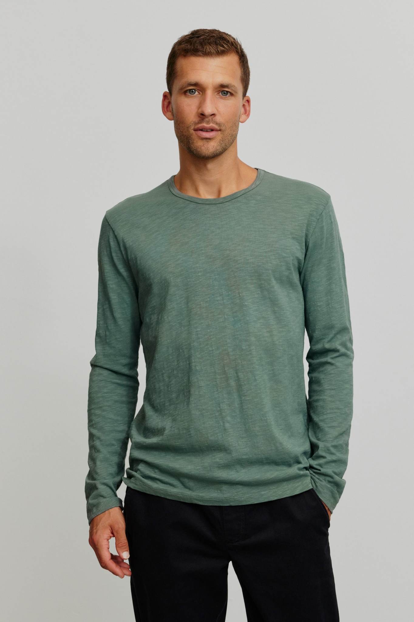 Recolution Herren vegan Longsleeve Maca Eucalyptus