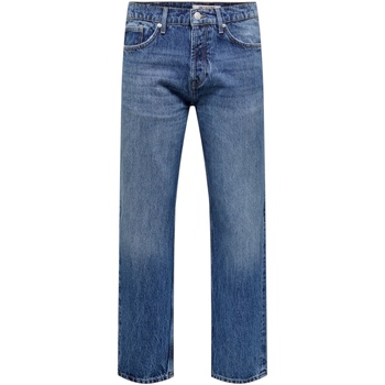 Only & Sons Straight Jeans Only & Sons Onsedge Straight Mb 4939 Azg Dnm Noos 22024939