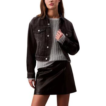 Calvin Klein Jeans Spijkerjack  90s TRUCKER BLACK FO LV047B741G