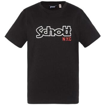 Schott T-shirt Korte Mouw  -