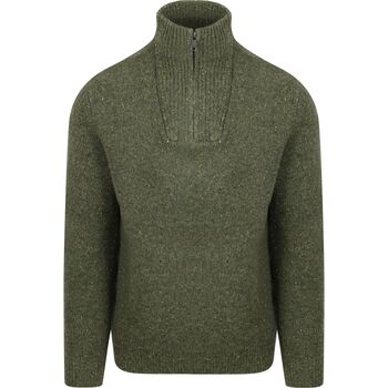 Mcgregor Sweater  Half Zip Trui Lamswol Blend Olive