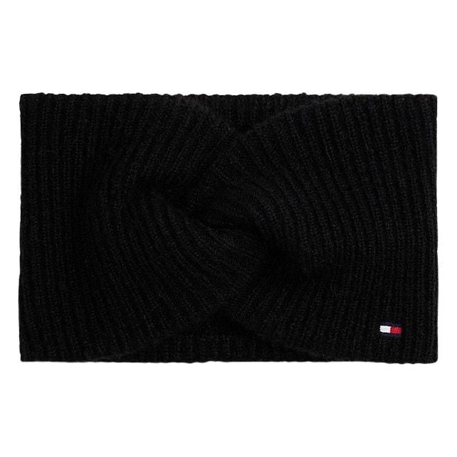 Tommy Hilfiger Hoofdband TH FLAG FLUFFY pluizig met wol, ca. 20x11 cm, ribbreisel