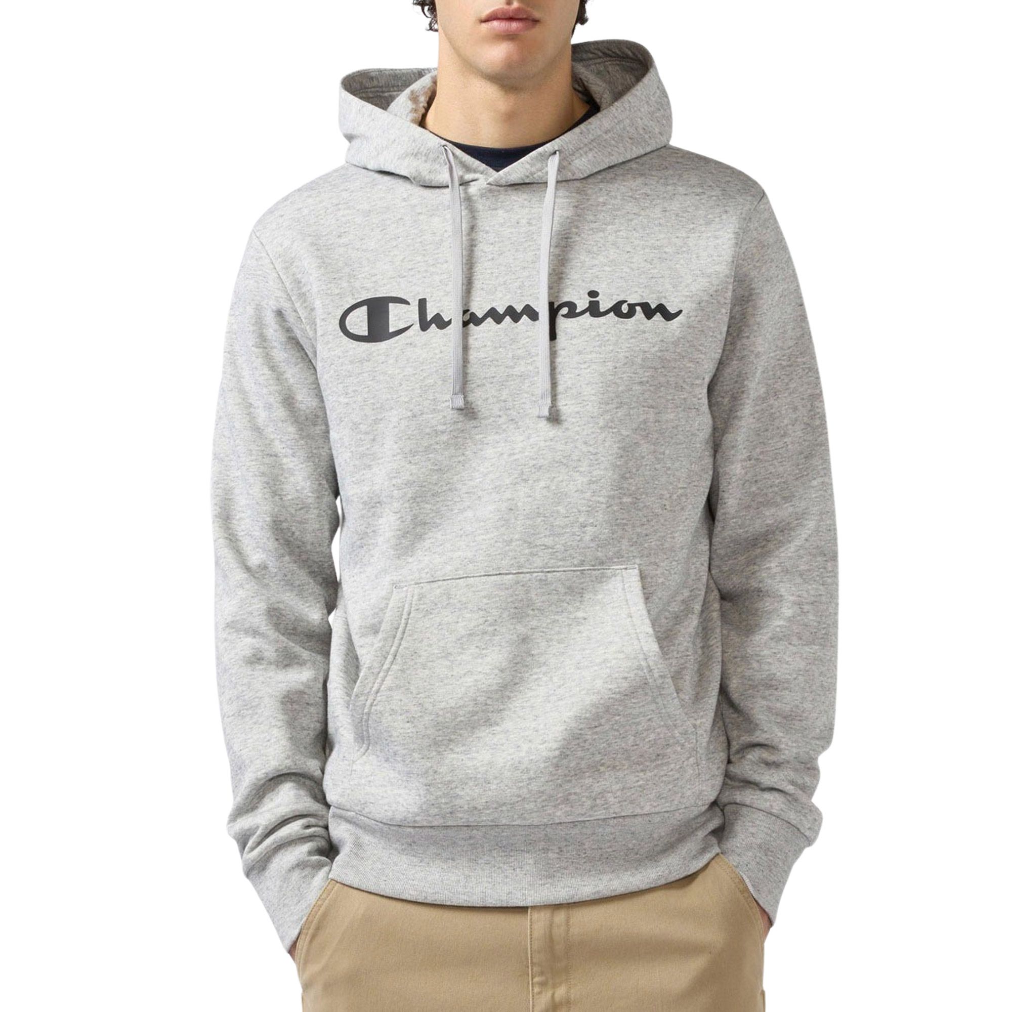 Champion Hoodie BASICS Fleece Hoodie Large Logo (1-delig)