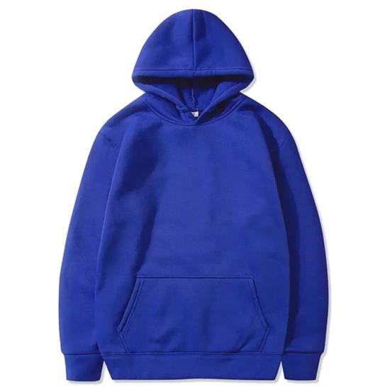 Big Thumb 2024 Lente Mode Mannen Hoodie Casual Hoodies Truien Sweatshirts Mannen Top Effen Kleur Hoodies Sweatshirt Mannelijke 4XL blauw