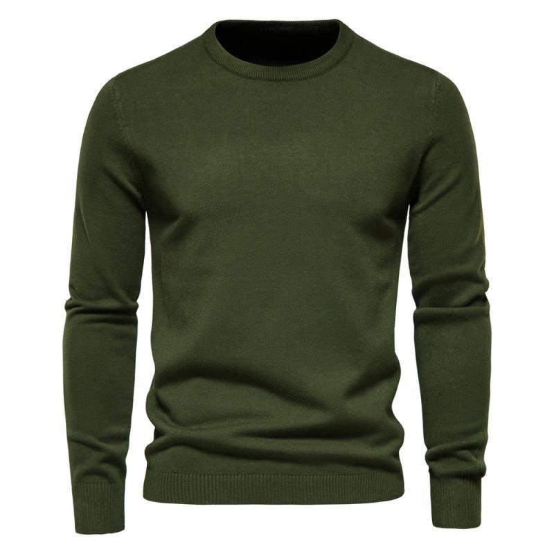 AI Supermarket Heren hoge kraag gebreide pullover trui - Herfst/Winter Casual Collectie 3XL