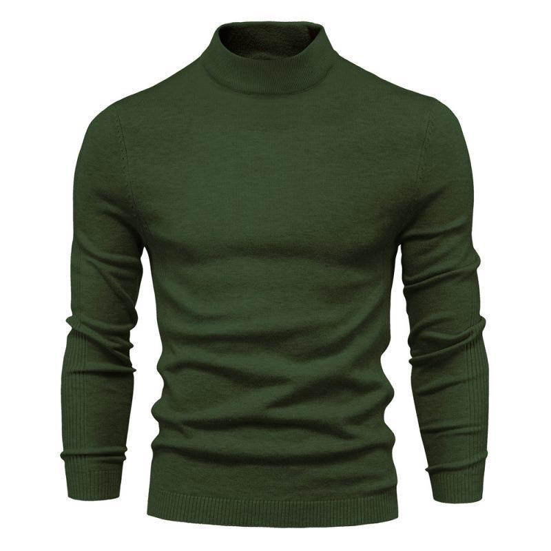 AI Supermarket Heren hoge kraag gebreide pullover trui - Herfst/Winter Casual Collectie 3XL