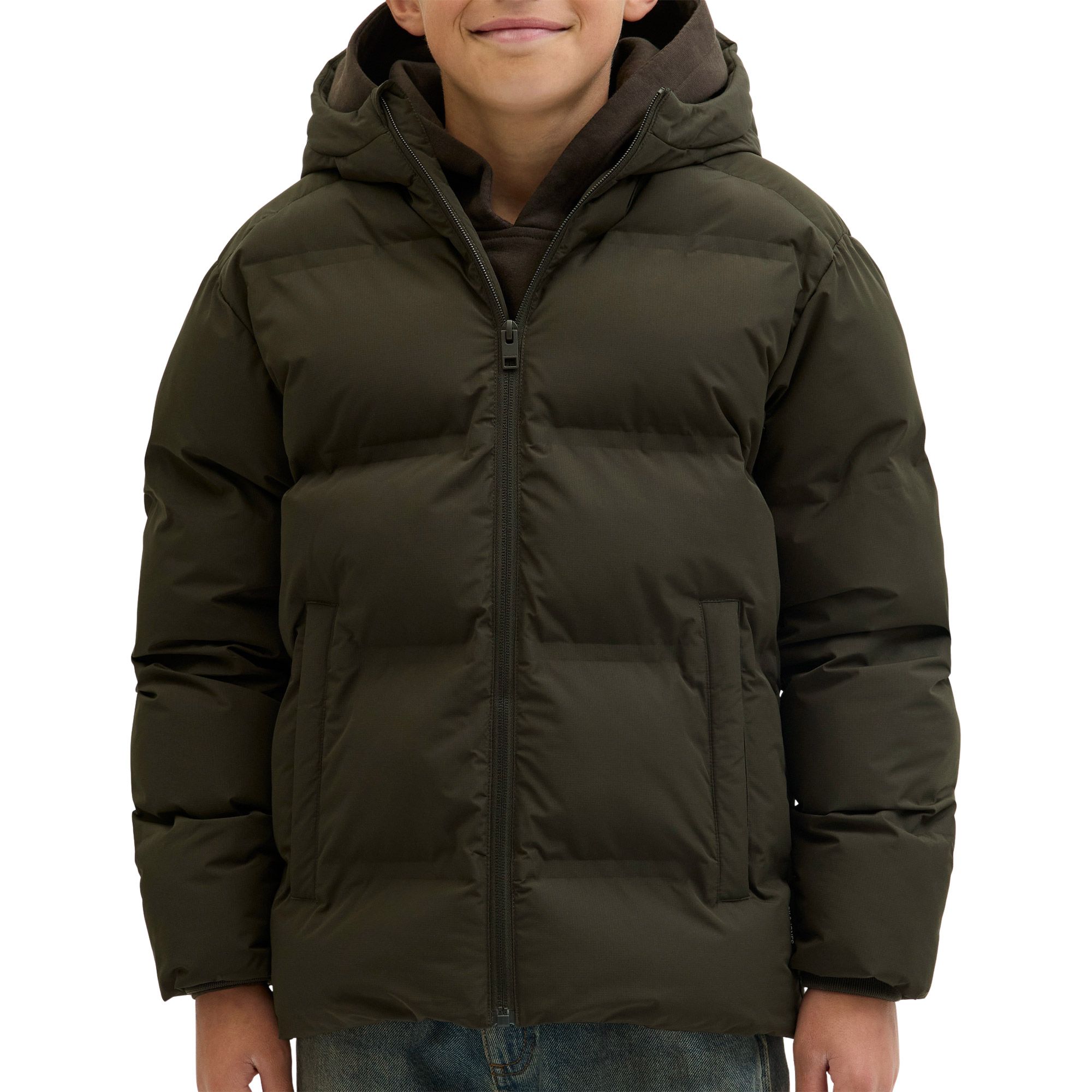 Jack & Jones Essential Soho Hooded Puffer Winterjas Junior