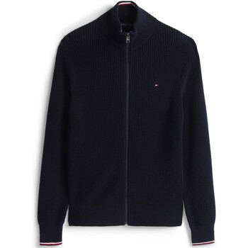 Tommy Hilfiger Sweater  Rwb Rib Zip Through
