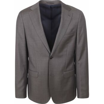 Suitable Colbert  Faux Uni Kostuum Wol Grijs