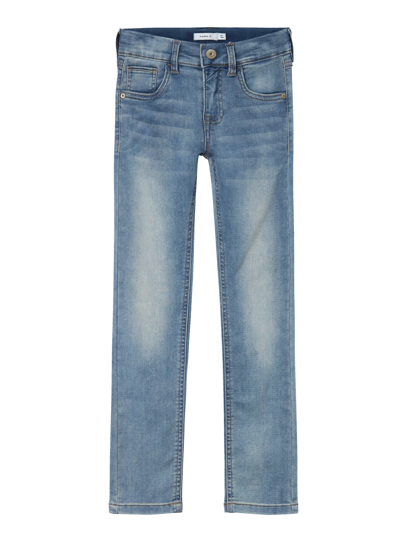 Name it winter jeansbroek jongens - blauw - xslim fit - NkmTheo