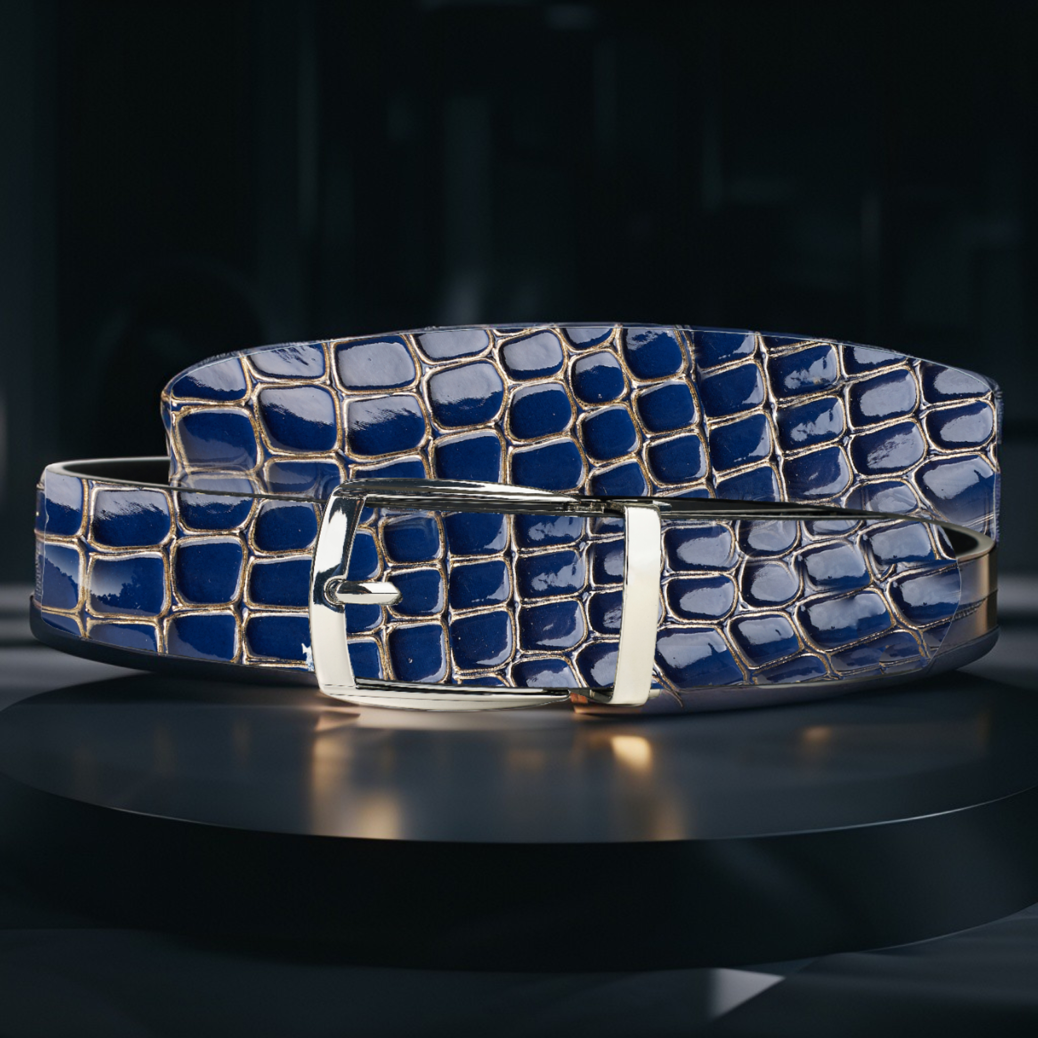 Lureaux Blue Venom (Riem)  - Nette Riemen Voor Heren