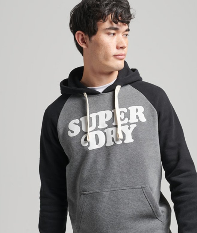 Superdry Vintage Cooper Class Hoodie Grijs