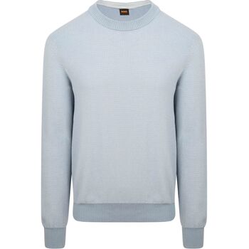 Boss Sweater  Trui Klapok Blauw