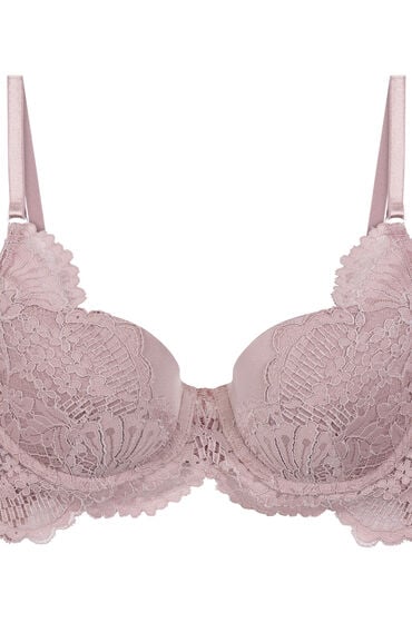 Hunkemöller Voorgevormde longline beugel bh Essie Paars