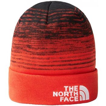 The North Face Hoed  NF0A3FNTTJ21 - DOCKWKR RCYLD BEANIE-TNF BLACK-FIERY RED