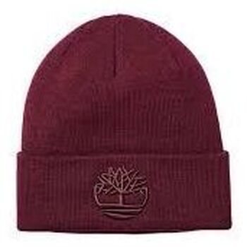 Timberland Muts  TB0A65HP EMNROIDERY BEANIE-6481 BURGUNDY