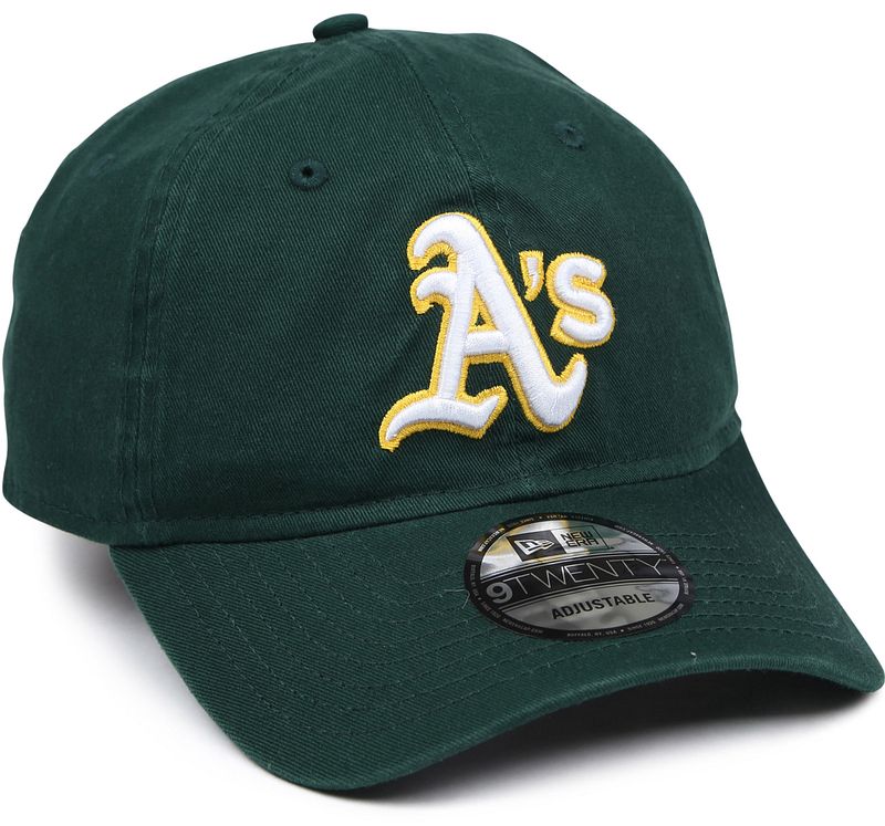 New era Oakland Athletics Cap Washed Donkergroen -