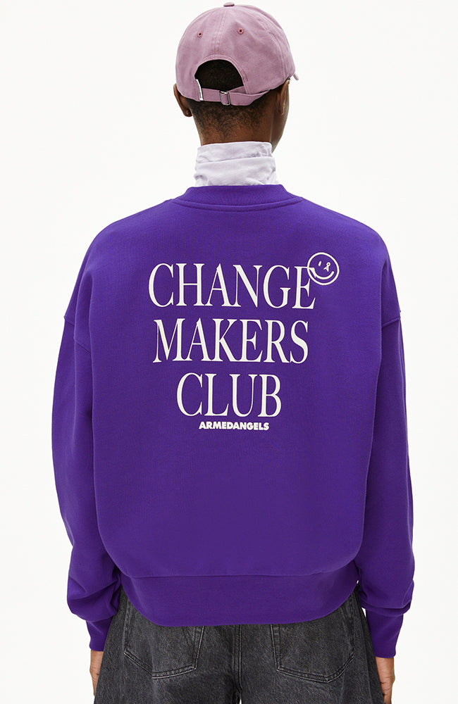 ARMEDANGELS Damen vegan Pullover Alizaa Change Lila