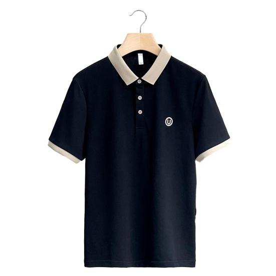 Ladie KAKA POLO Shirt Heren Zomer Borduurwerk Heren Revers T-shirt Temperament Alles-match Slank Casual Korte mouw 3XL